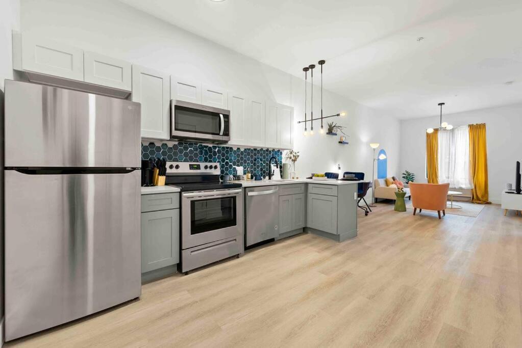 Contemporary Luxury Br, Ewr Airpt, Nyc, Free Pkng, Prudential Cntr, American Dream Mall Elizabeth Bagian luar foto